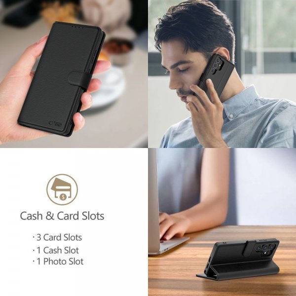 Samsung Galaxy S25 FE Cover Wallet Black