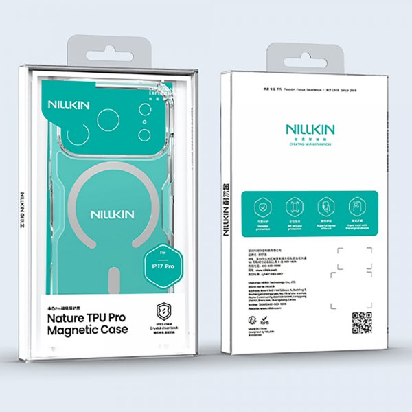 iPhone 17 Pro Case Nature Pro Series MagSafe Transparent