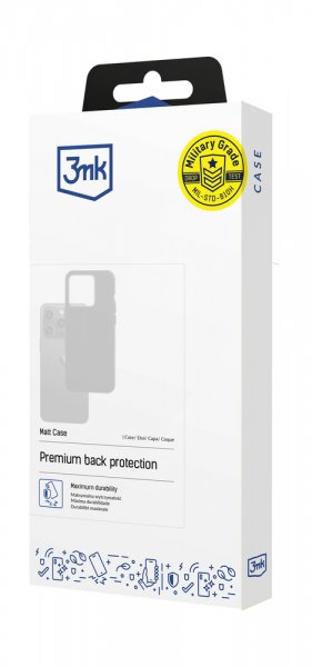 Xiaomi Redmi 15C Case Matt Case Black