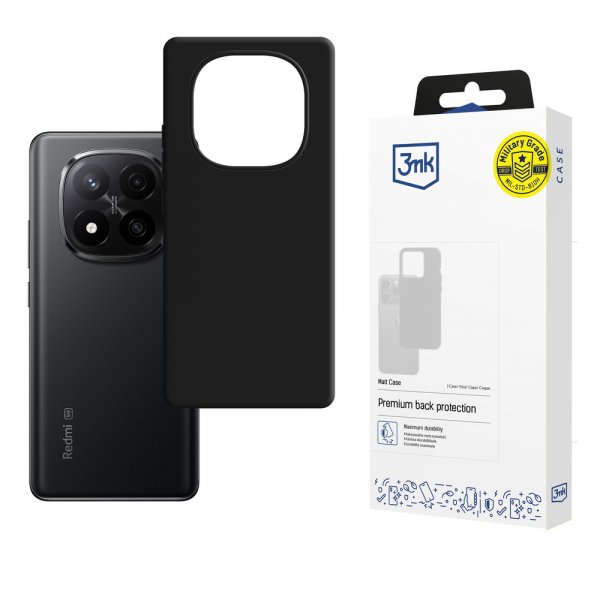 Xiaomi Redmi Note 15 5G Case Matt Case Black