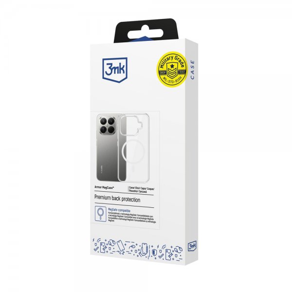 Xiaomi 15T Pro Case Armor MagCase Transparent