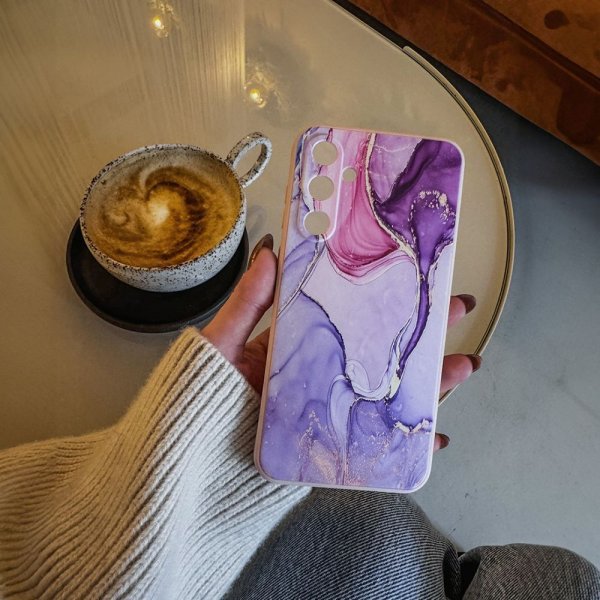 Xiaomi Redmi 15C Case Icon Pink Marble