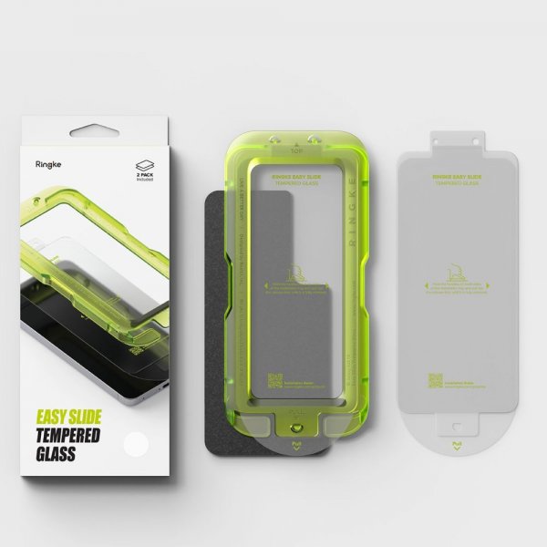 Samsung Galaxy S25 FE Screen Protector Easy Slide 2-pack