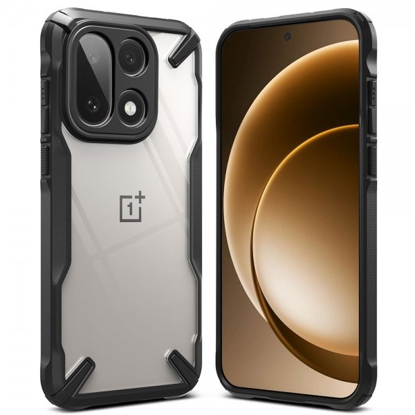 OnePlus 15 Case Fusion X Clear Black