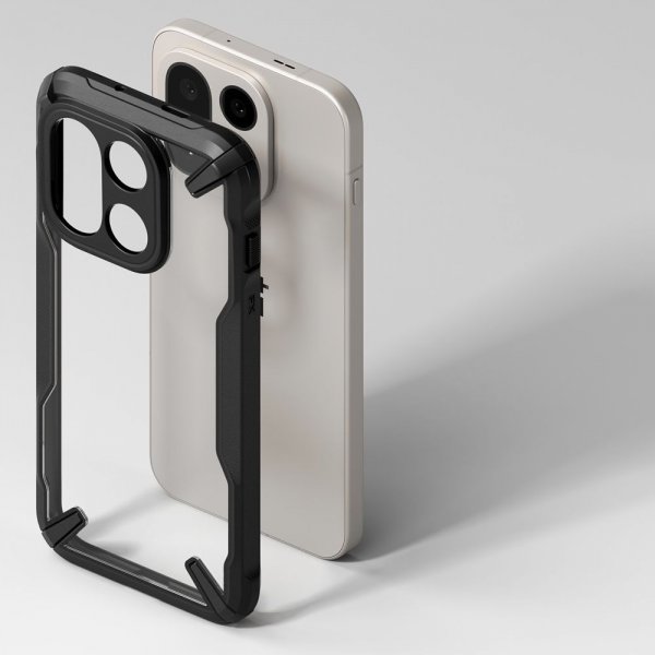 OnePlus 15 Case Fusion X Clear Black
