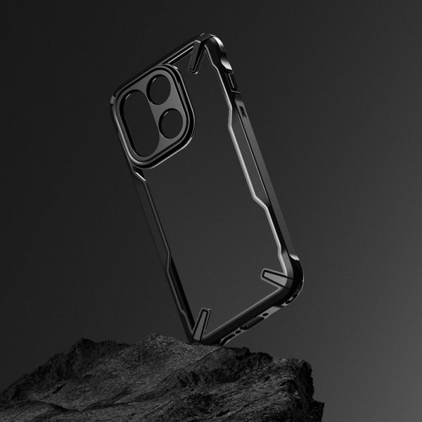 OnePlus 15 Case Fusion X Clear Black