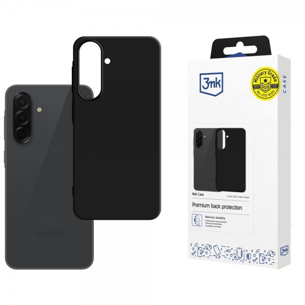 Samsung Galaxy A57 Case Matt Case Black