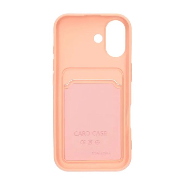 iPhone 17 Case Card Holder Pink