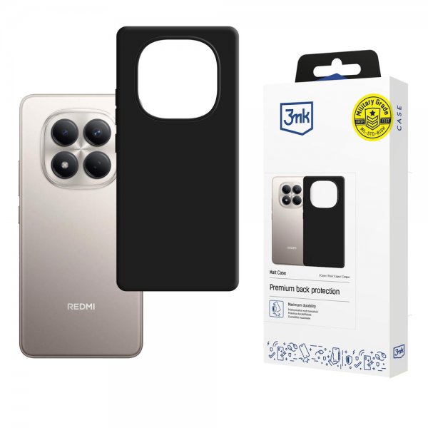 Xiaomi Redmi Note 15 Pro Case Matt Case Black