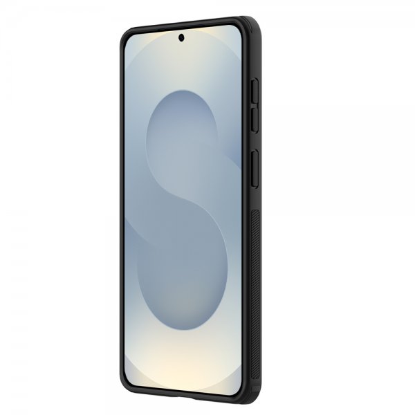 Samsung Galaxy S26 Case Super Frosted Shield Pro Transparent Black