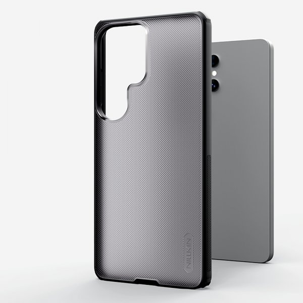 Samsung Galaxy S26 Case Super Frosted Shield Pro Transparent Black
