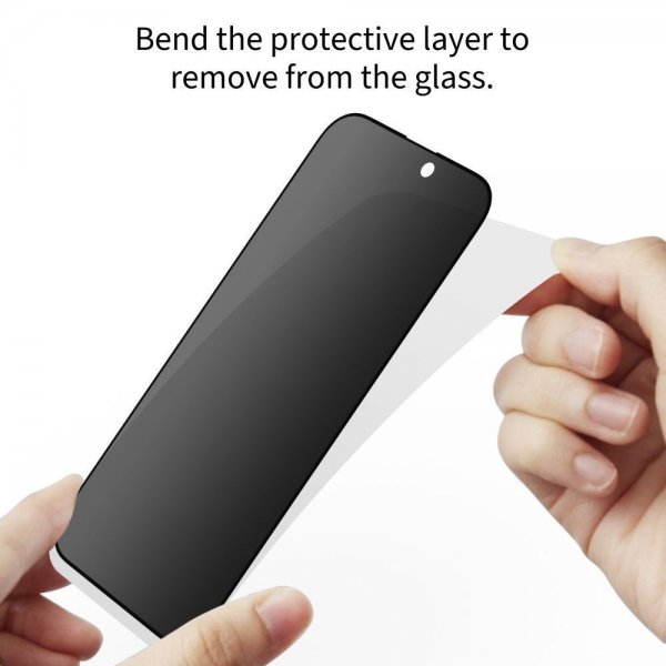 Samsung Galaxy A37/A57/S25 FE Screen Protector Glass Spy+ 2-pack