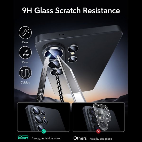 Samsung Galaxy S26 Ultra Camera Protector Armorite Transparent