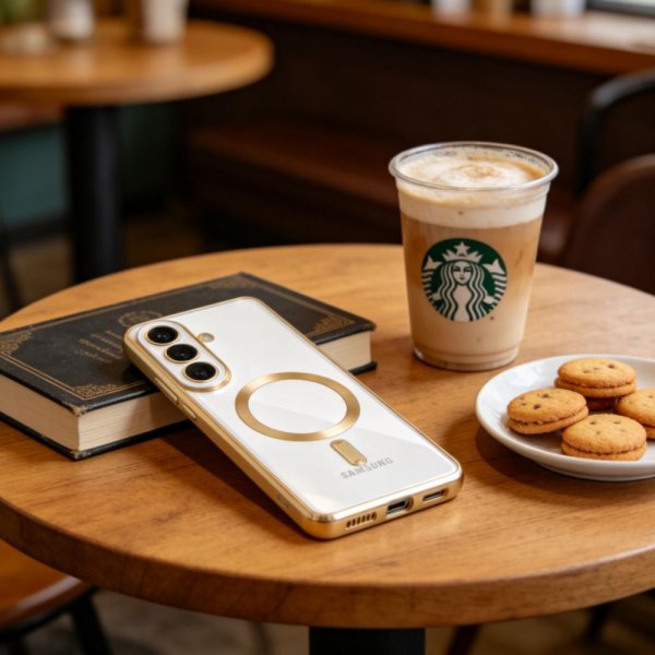 Samsung Galaxy S26 Plus Case MagFlex MagSafe Gold
