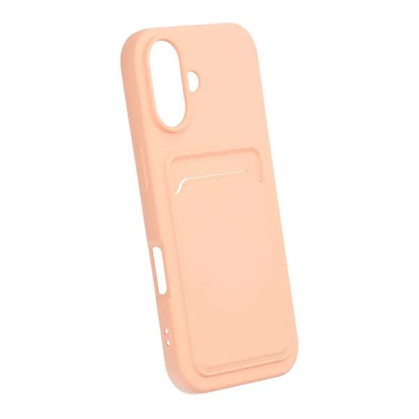 iPhone 17 Case Card Holder Pink