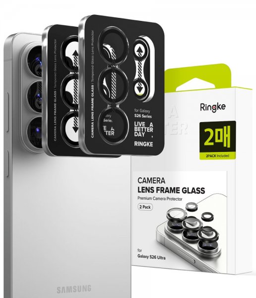 Samsung Galaxy S26 Ultra Camera Protector Camera Lens Frame 2-pack