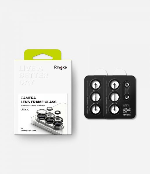 Samsung Galaxy S26 Ultra Camera Protector Camera Lens Frame 2-pack