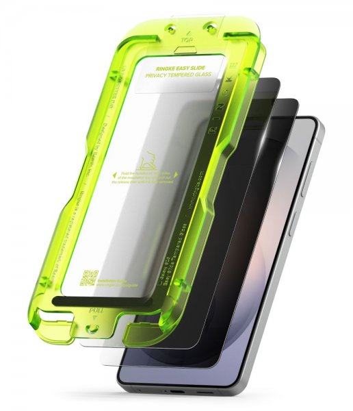 Samsung Galaxy S26 Plus Screen Protector Easy Slide Privacy 2-pack