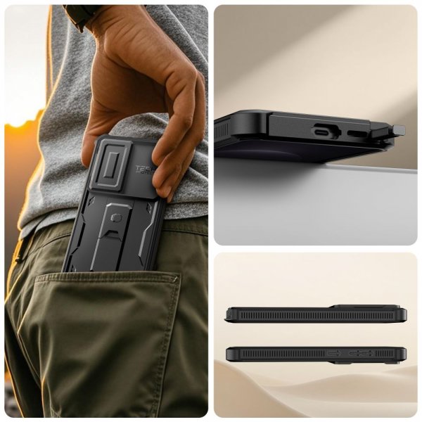 Samsung Galaxy S26 Ultra Case Kevlar Cam+ Black