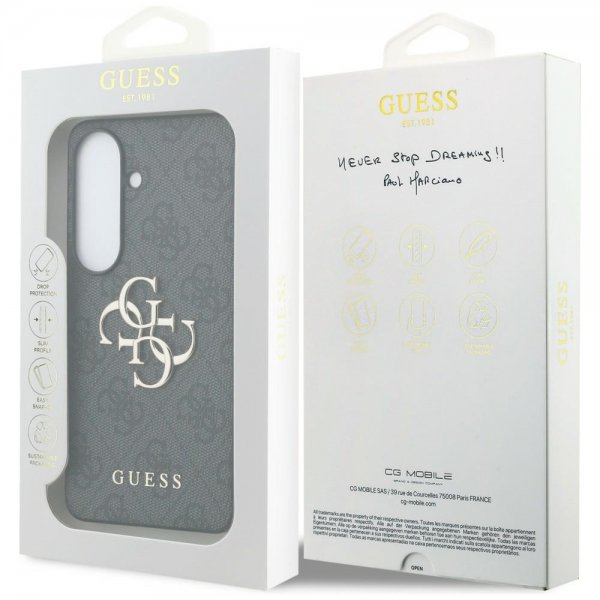 Samsung Galaxy S26 Plus Case 4G Metal Logo Black