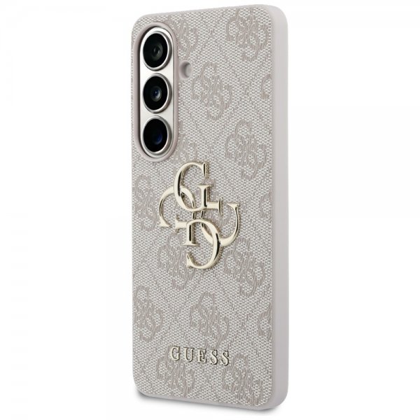 Samsung Galaxy S26 Case 4G Metal Logo Pink