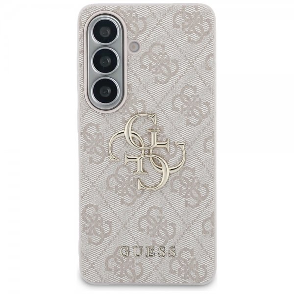 Samsung Galaxy S26 Case 4G Metal Logo Pink