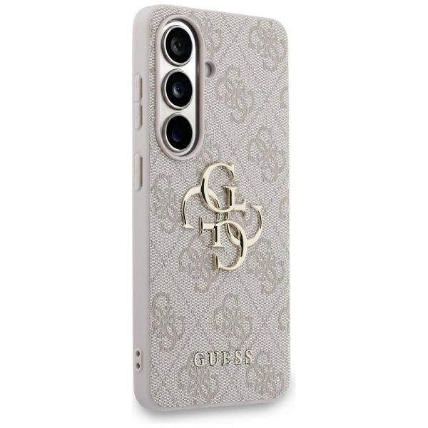Samsung Galaxy S26 Case 4G Metal Logo Pink