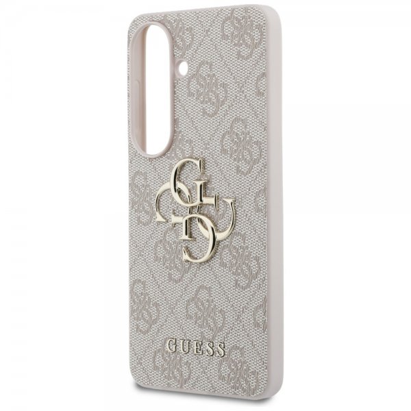 Samsung Galaxy S26 Case 4G Metal Logo Pink
