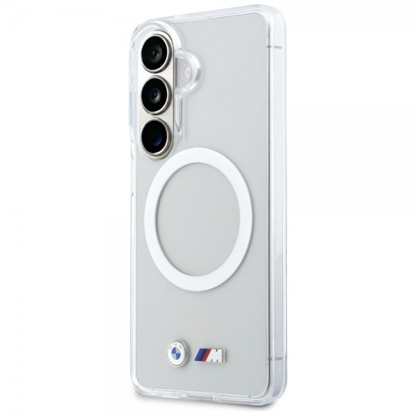 Samsung Galaxy S26 Case Metal Logo MagSafe Transparent