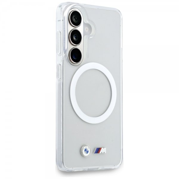 Samsung Galaxy S26 Case Metal Logo MagSafe Transparent