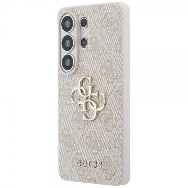 Samsung Galaxy S26 Ultra Case 4G Metal Logo Pink