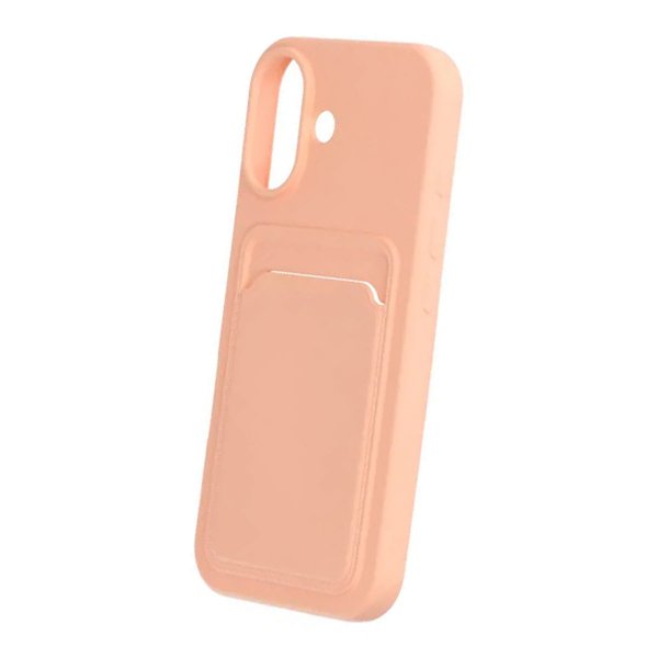 iPhone 17 Case Card Holder Pink