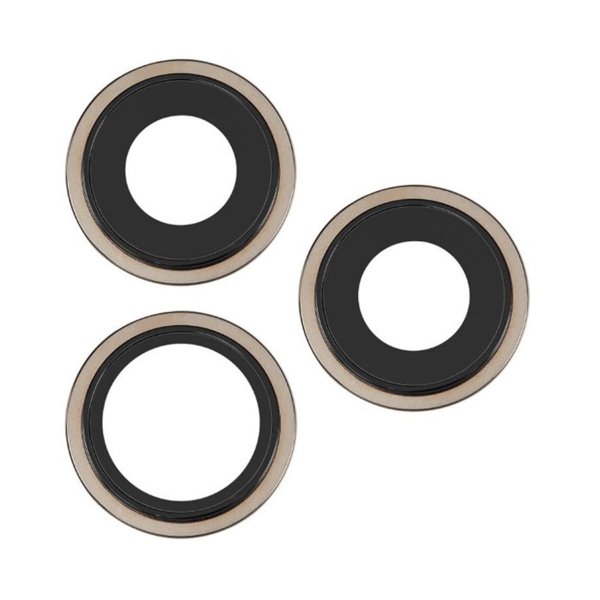 Camera lens with metal frame for iPhone 15 Pro Max - Natural Titanium