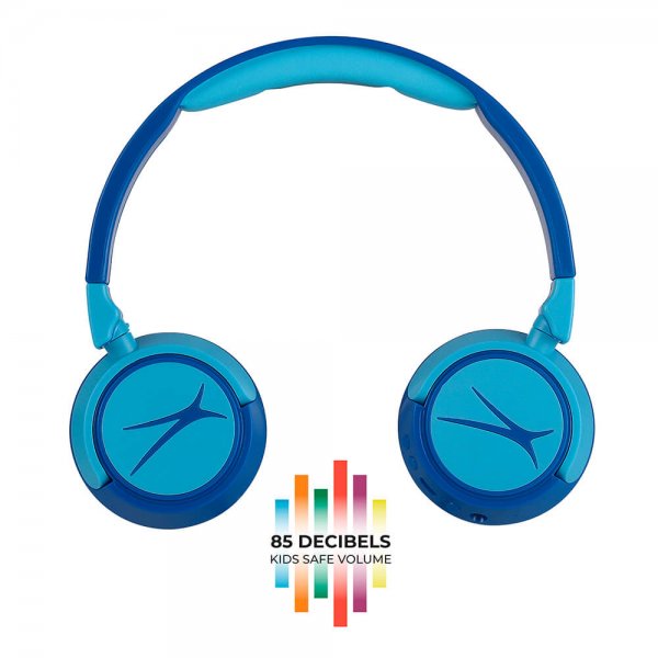 Headphones for Kids Wireless 2in1 On-Ear Blue