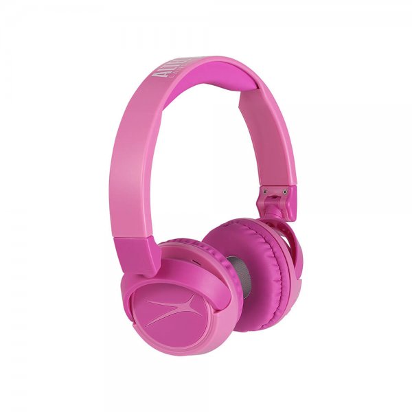 Headphones for Kids Wireless 2in1 On-Ear Pink
