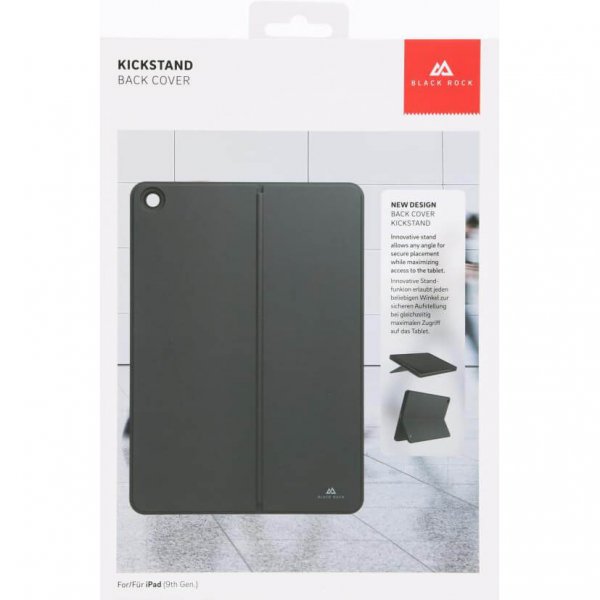 iPad 10.2 (gen 7/8/9) Case Kickstand Back Cover Black