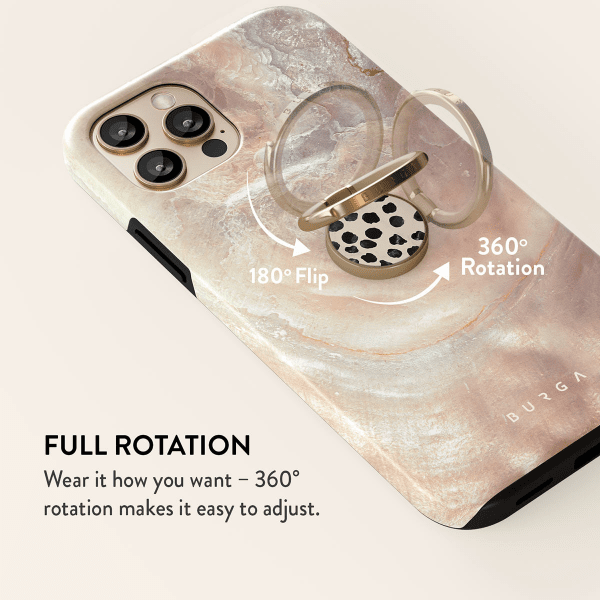 Holder Phone Ring Almond Latte