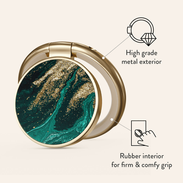 Holder Phone Ring Emerald Pool