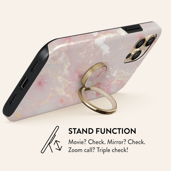 Holder Phone Ring Golden Coral