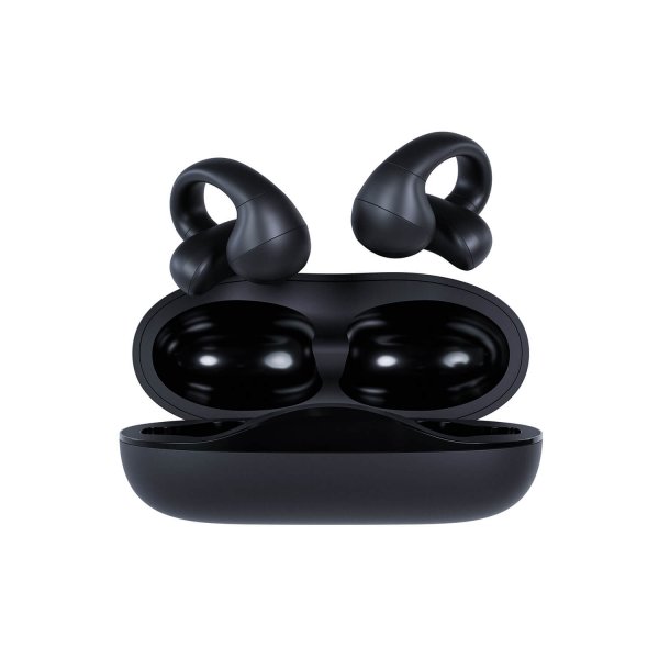 Headphones Clip Open Ear Wireless Black