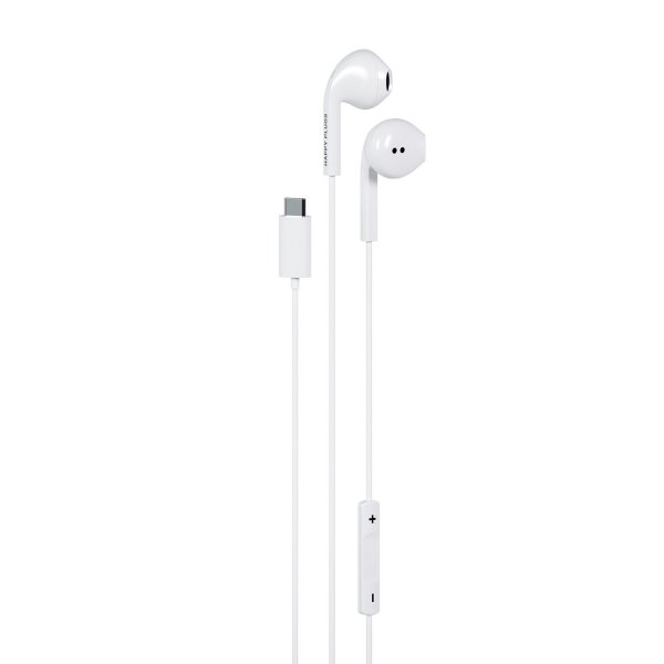 Wired Headphones USB-C White