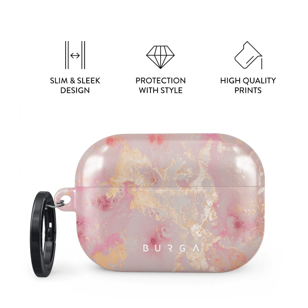 AirPods Pro 2 Case Design Golden Coral