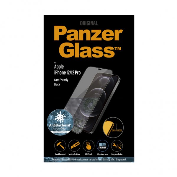 iPhone 12/iPhone 12 Pro Screen Protector Edge-to-Edge Case Friendly