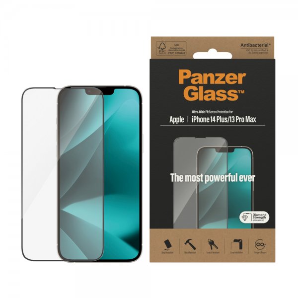 iPhone 13 Pro Max/iPhone 14 Plus Screen Protector Ultra-Wide Fit