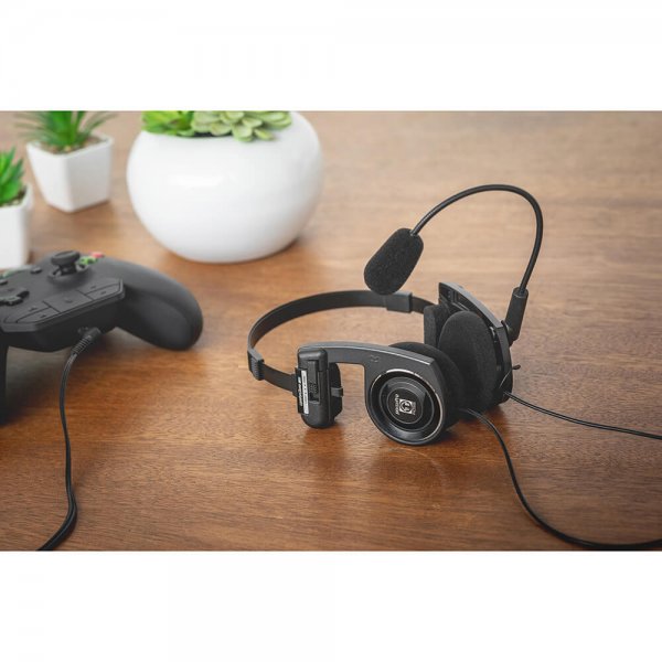 Headphones PortaPro Communication Headset On-Ear Mic Black