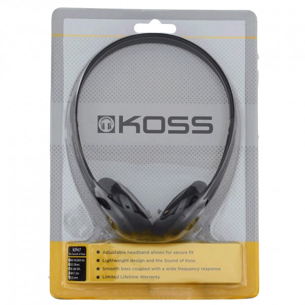 Headphones KPH7 On-Ear Black