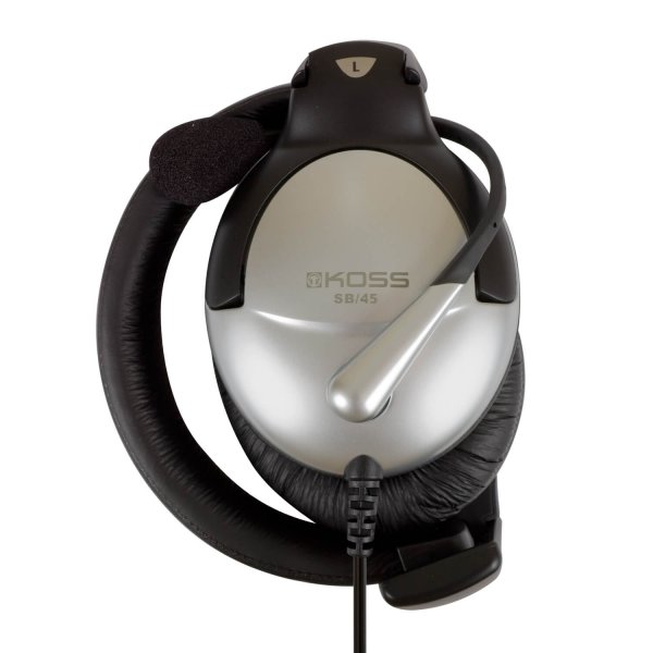 Headset SB45 USB On-Ear Silver/Black