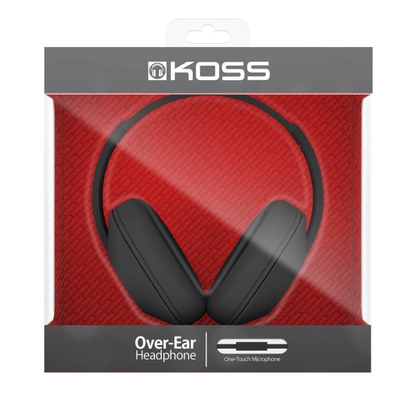 Headphones UR23i Over Ear One Touch Mic Black