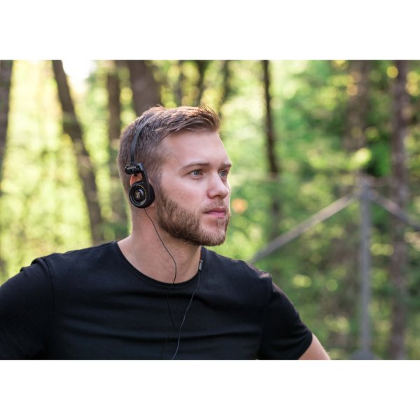 Headphones PortaPro 3.0 On-Ear Mic Remote Dark Master