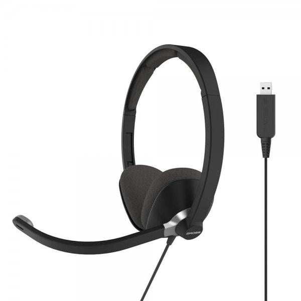 Headset CS300 On-Ear USB Black